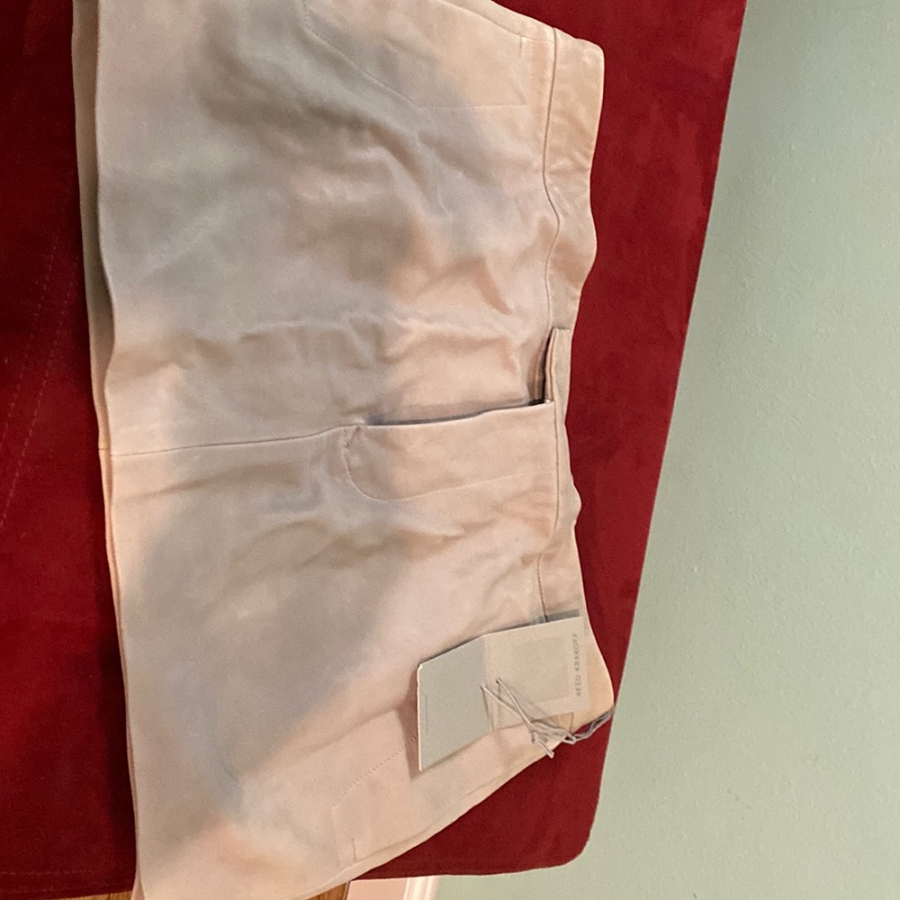 Leather cropped mini from ReedKrakoff